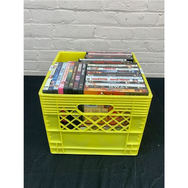 57 DVDs with Crate