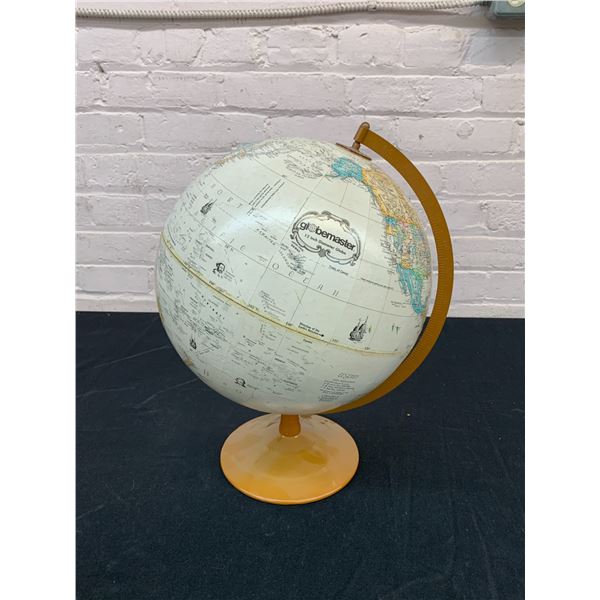 Vintage Globemaster 12 Inch Replogle Desk Globe
