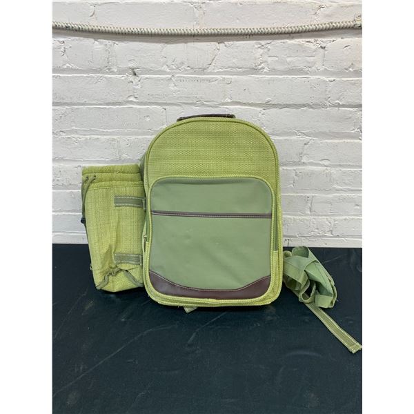 Picnic at Ascot Thermal Camping Hiking Travel Picnic Backpack, Green