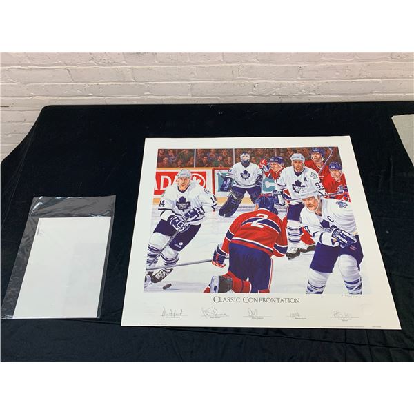 "The Classic Confrontation" Artist Signed and Numbered Lithograph Print by Richard Stanley