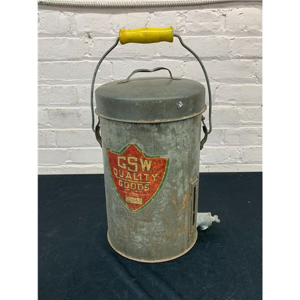 GSW Vintage Milk Canister with Spout by GSW Quality Goods