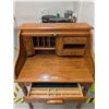 Image 2 : Oak Roll Top Desk
