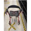 Image 4 : Drive Medical Nitro Rollator 10" Casters Red