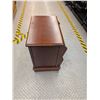 Image 6 : Modern End Table with Magazine Rack 3 Drawers