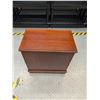 Image 7 : Modern End Table with Magazine Rack 3 Drawers