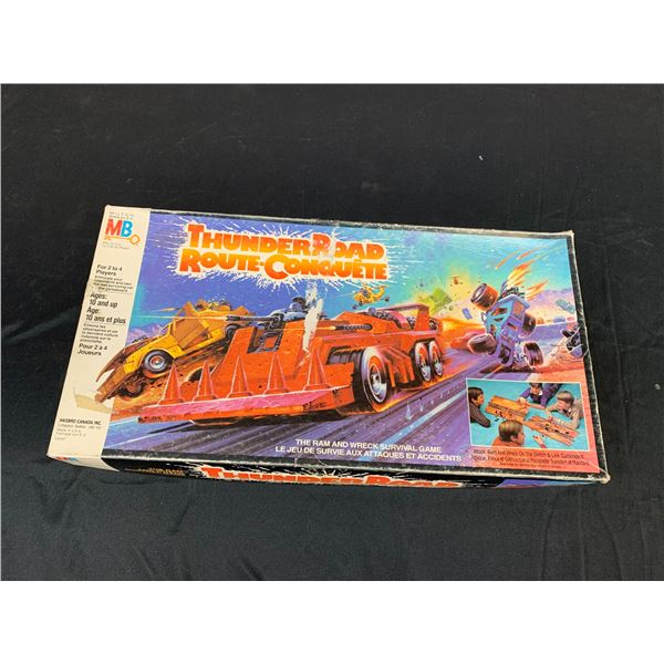 1982 Thunder Road Board Game (complete)