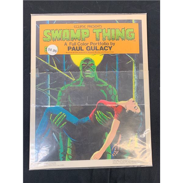 1983 Eclipse Swamp Thing Color Portfolio