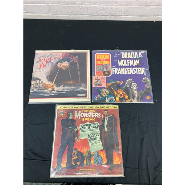 Lot of 3 'Monster' Records Complete