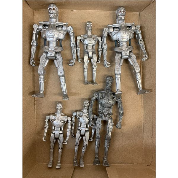 Lot of 6 1990 Kenner Terminator T-800 Action Figures