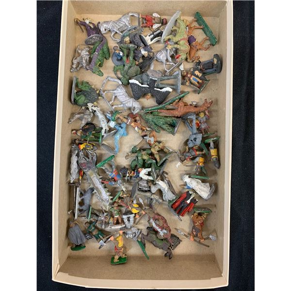55pcs circa 1970s Ral Partha Pewter Tabletop RPG Miniatures