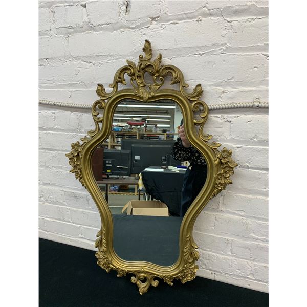 Dart 1965 Ornate Wall Mirror 29" tall