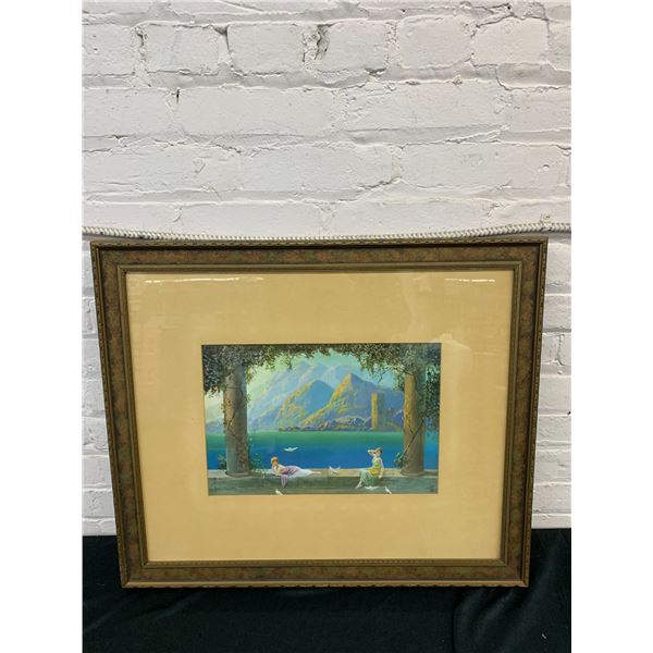 Lithograph Art Print by Jean Lassalle "The Promise of Dawn" circa 1920s (oilette)
