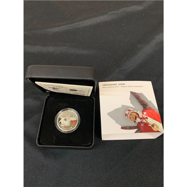 2008 Sterling Silver Coloured Lucky Loonie (925 Silver, 7 grams)