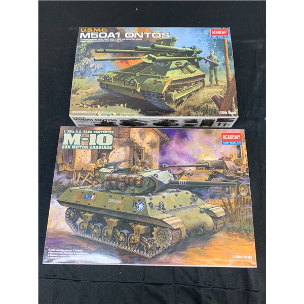 Lot of 2 Academy Model Kits 1/35th Scale #1393 and #13218