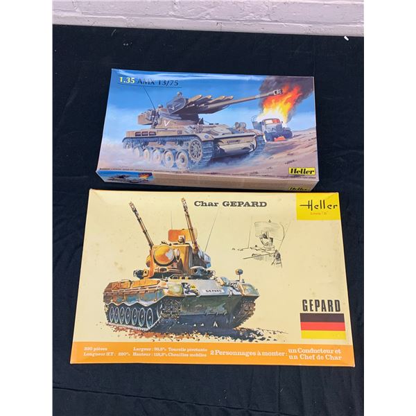 Lot of 2 Heller Model Kits #820 and #81122