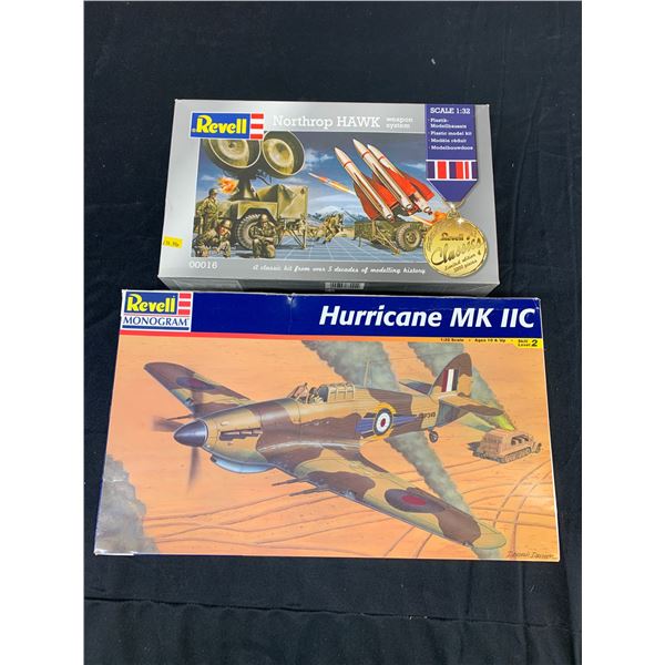 Lot of 2 Revell Model Kits 1/32 Scale #85-4667 and #00016