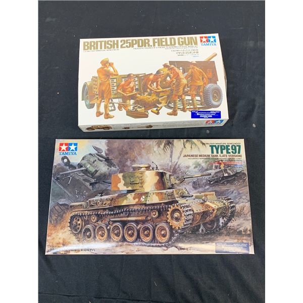 Lot of 2 Tamiya Model Kits 1/35 #35137 and #35046