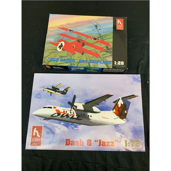 Lot of 2 Hobby Craft Model Kits 1/72 Scale #HCI345 and 1/28 #HCI702