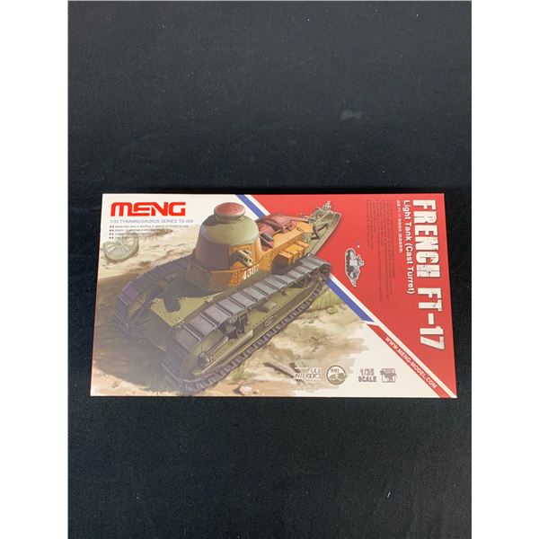 French FT-17 MENG 1/35 Scale #TS-008 Model Kit