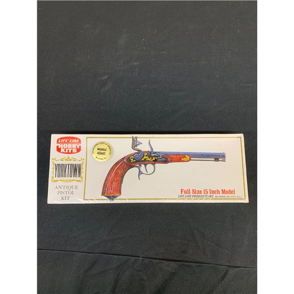 Yorktown Antique Pistol Kit Model Kit SEALED NEW 15" Model by Lifelike Hobby Kits