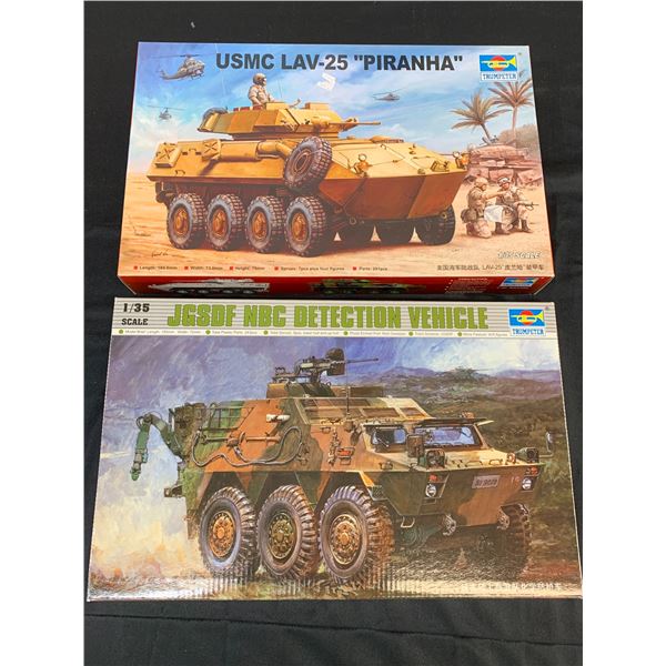 Lot of 2 Trumpeter 1/35 Scale Model Kits #00330 and #00349