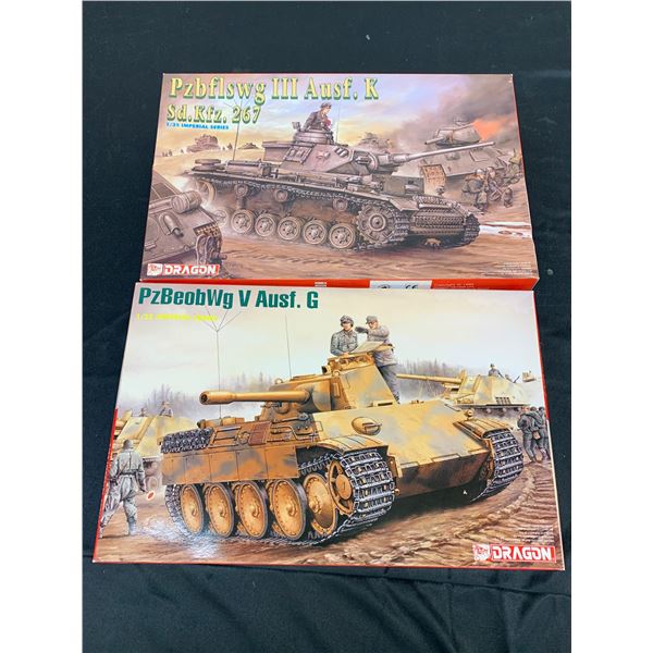 Lot of 2 1/35 Scale Dragon Model Kits Imperial Series #9041 and #9018