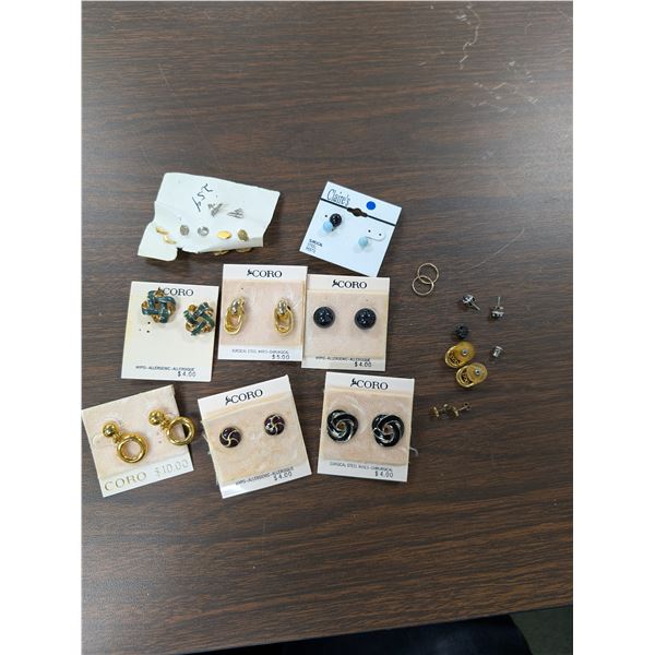 Lot of Costume Jewelry Earrings