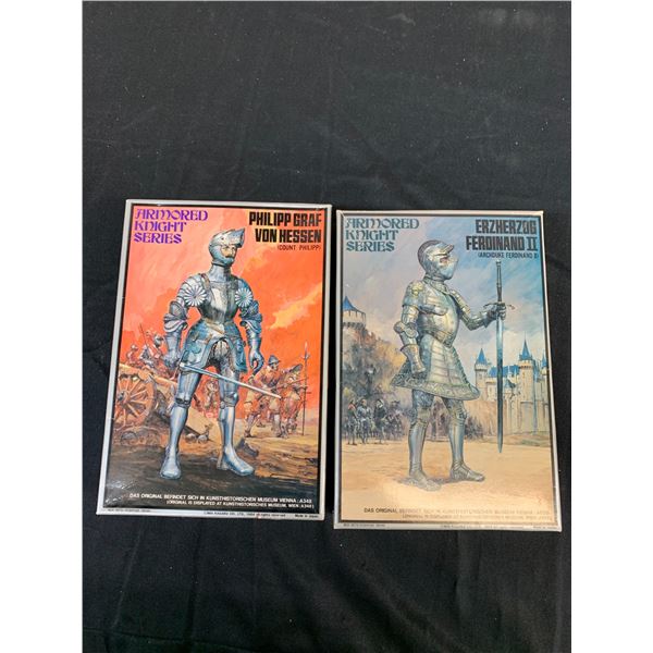 Lot of 2 1/12 Scale Kakagu Imex Imai Armored Knight Series B-1394 and B-1518