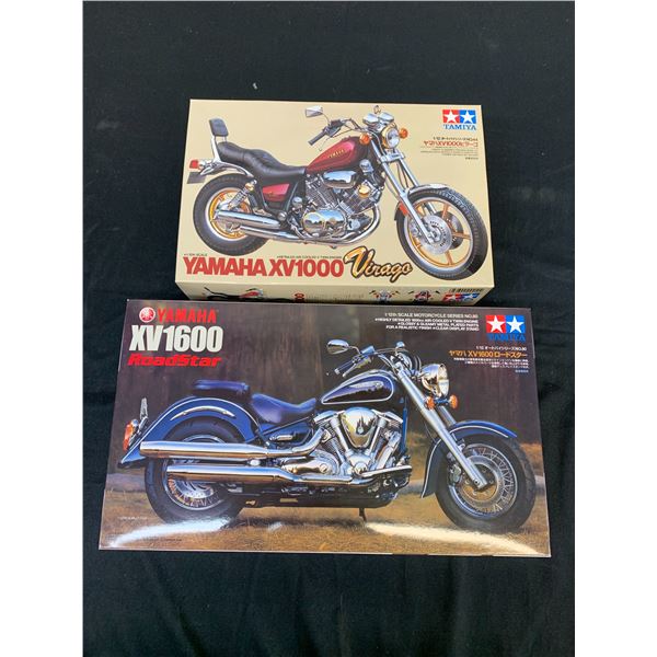 Lot of 2 Tamiya Model Kits 1/12 Scale #XV1600 and #XV1000