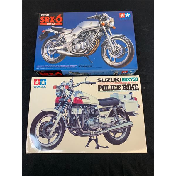 Lot of 2 Tamiya Model Kits 1/12 Scale #1420 and #SRX-600