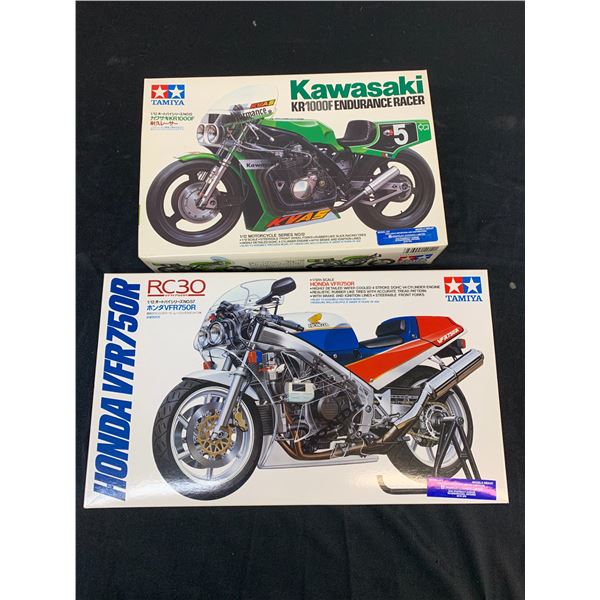 Lot of 2 Tamiya 1/12 Scale Model Kits #14057 and #14012