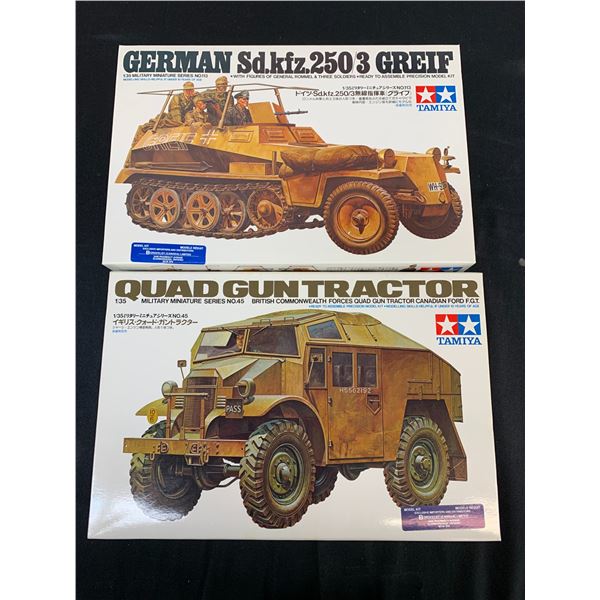 Lot of 2 Tamiya Model Kits 1/35 Scale #35045 and #35113