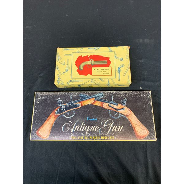 Lot of 2 Model Kits BM Darling Pepper Box and Antique Jean Lapitte 1/1 Scale