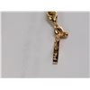 Image 5 : 14k Gold Ladies Twisted Rope 7" Chain Bracelet