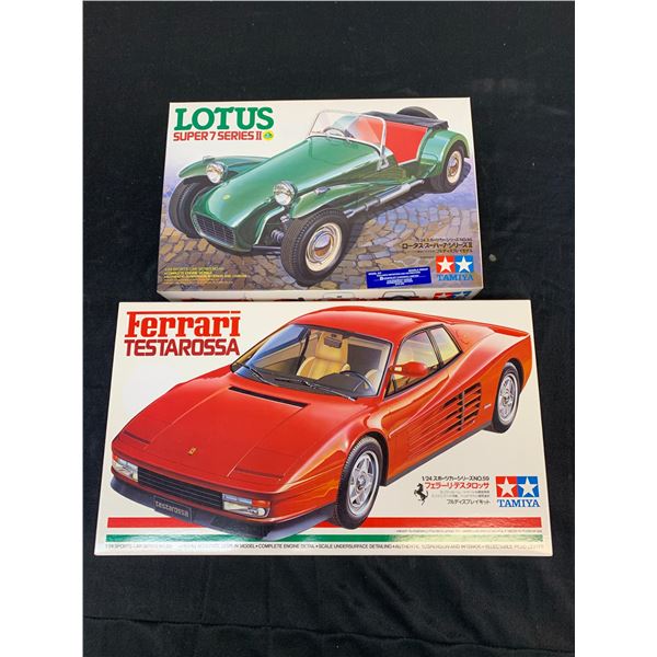 Lot of 2 Tamiya Model Kits 1/24 Scale #24059-1200 and #24046-800