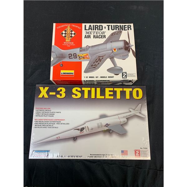 Lot of 2  Lindberg Model Kits 1/32 Scale (1 sealed) #71426 and #70562