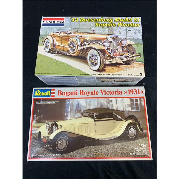 Lot of 2 Model Kits Monogram 1/24 Scale #85-2174 and Revell #7380