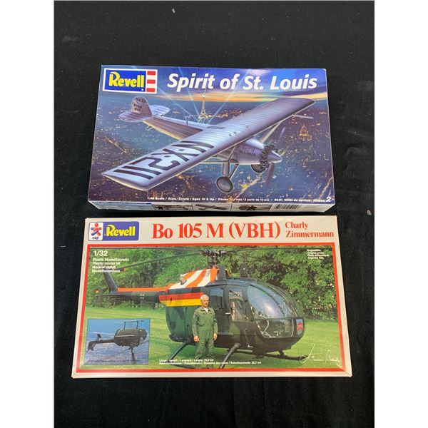 Lot of 2 Revell Model Kits 1/32 Scale #4432 and 1/48 Scale #85-5244