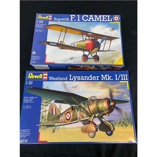Lot of 2 Revell 1/28 Scale #4747 Model Kit and 1/32 Scale #04710 Model Kit