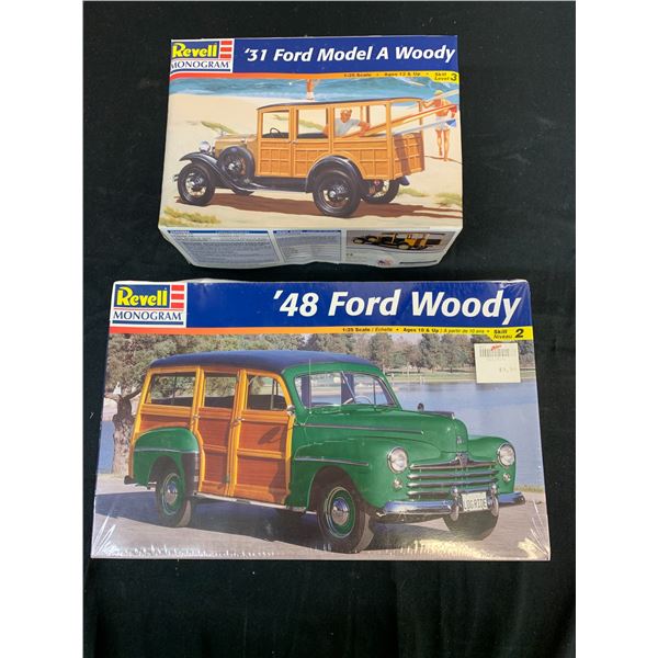Lot of 2 Revell 1/25 Scale Model Kits (1 sealed) #85-2540 and #85-7637
