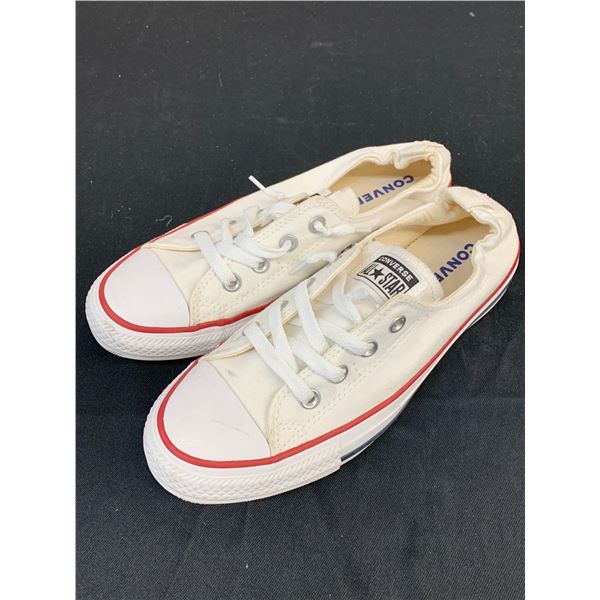 Converse All-Star White Slip-On Sneakers Size 9