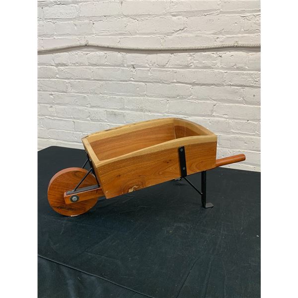 Solid Wooden Wheelbarrow Decoration / Plant Pot? Homesense