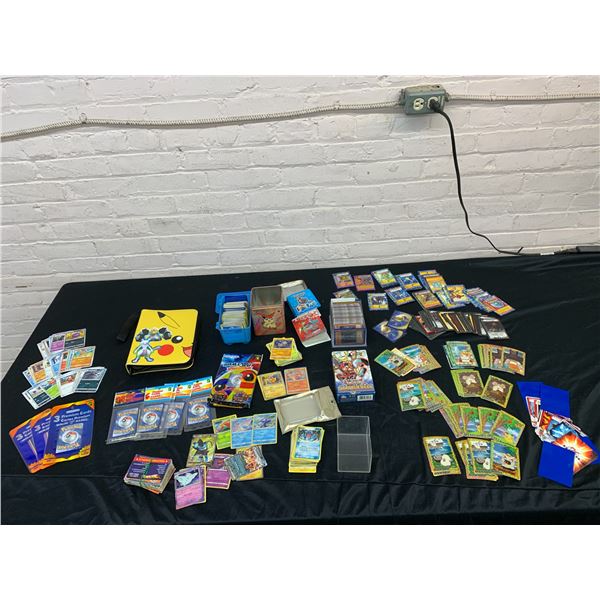 LARGE LOT of TCG CCG Mostly Pokemon some Yugioh, Digimon, Hamtaro, Dual Masters