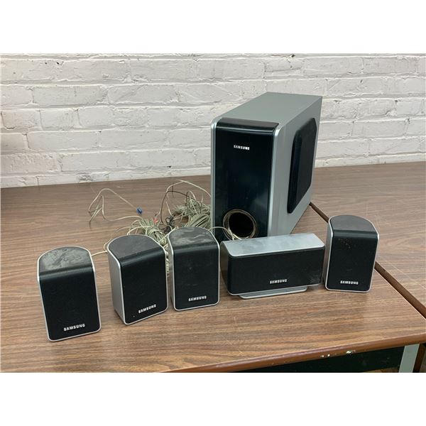 Samsung Home Theatre Surround Sound System Base, Center, 4 Corners PS-RP38, CP-38 and WP-38