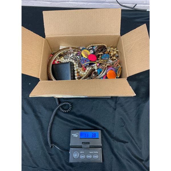 11lbs of Unsorted Costume Jewelry