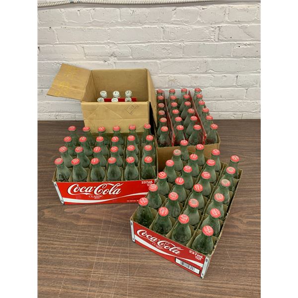 Large Lot of Coca Cola Bottles