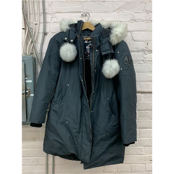 Down Filled Moose Knuckle Grey Winter Coat Size XL