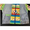 Image 3 : Handmade Jean and Patchwork Elephant Pattern Zip-Up Jacket