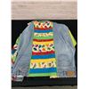 Image 5 : Handmade Jean and Patchwork Elephant Pattern Zip-Up Jacket