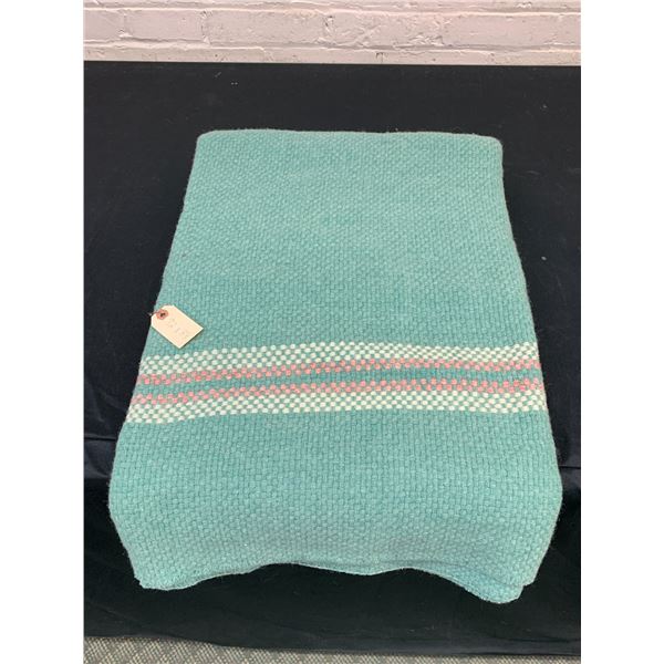 72" x 88" Knit Blanket Mint Colour